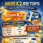 비타민 K2 추천 TOP5